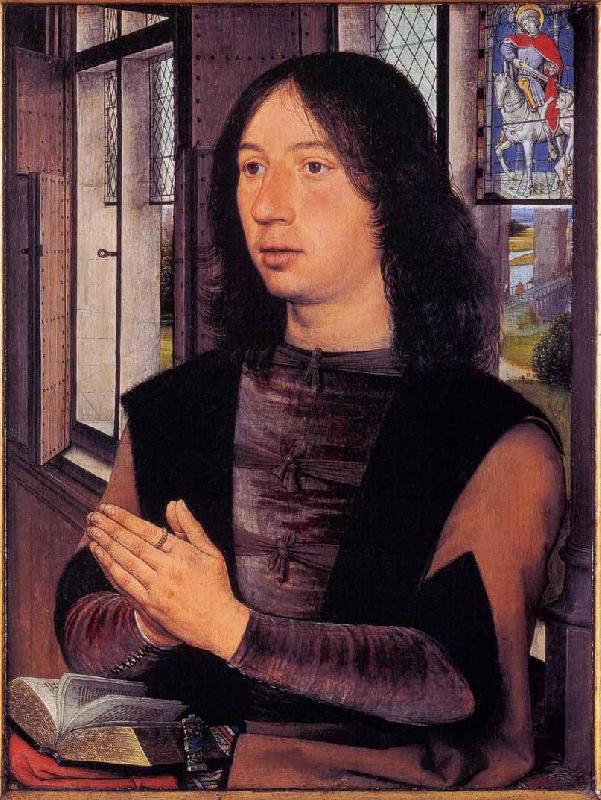 Hans Memling Diptych of Maarten Nieuwenhove China oil painting art